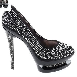 Rhinestone Platform Heels